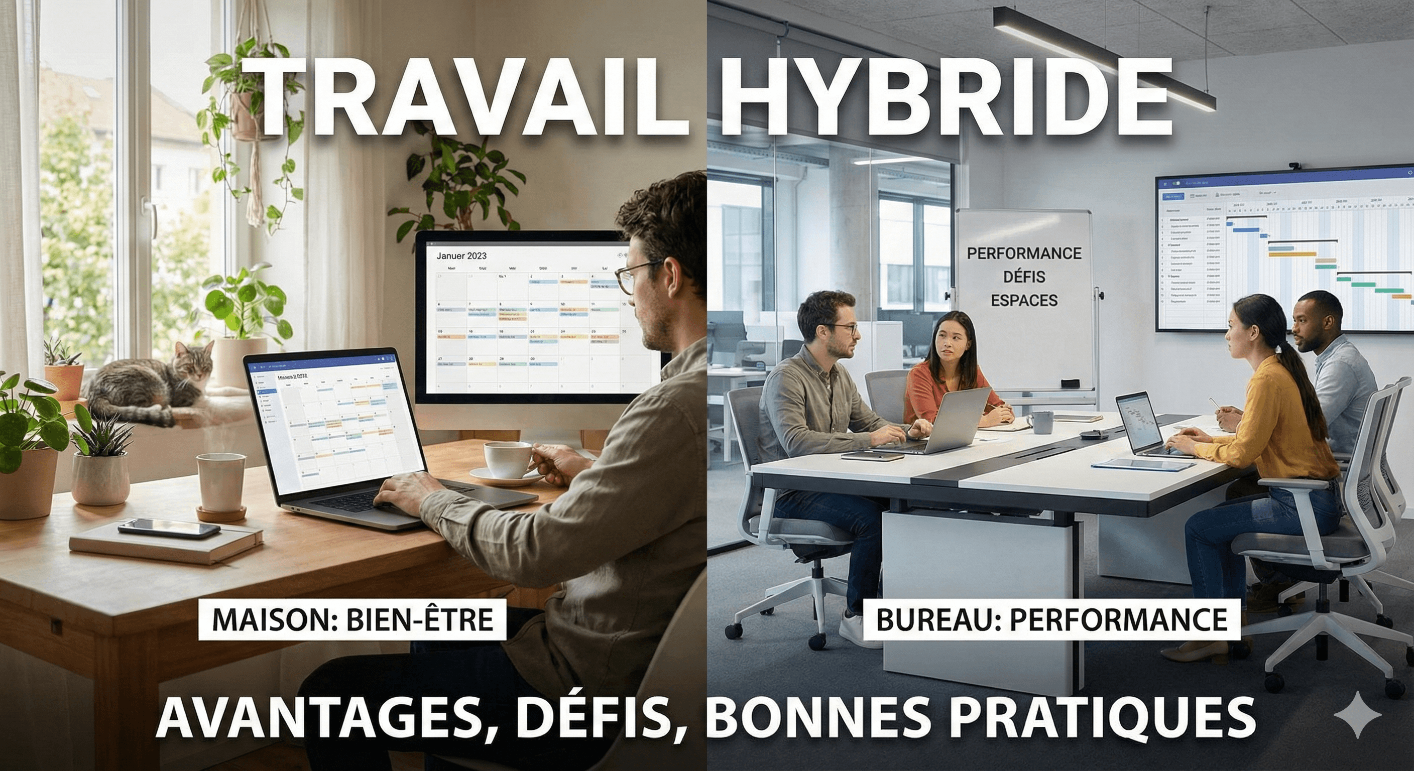 The Advantages of Hybrid Work: A Future-Proof Model for Modern Companies