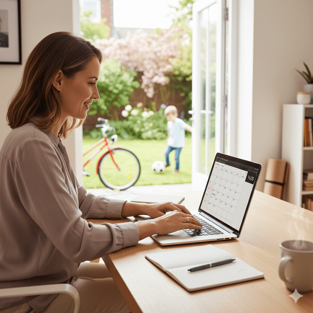 Remote work: a new way to work and live in 2025.